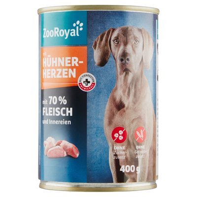 Obrázek ZooRoyal S kuřecími srdci 400g