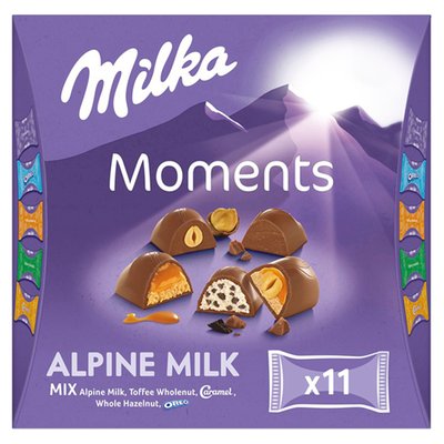 Obrázek Milka Moments Alpine Milk Mix 97g