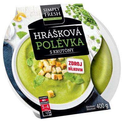 Obrázek Hrášková polévka s krutóny 400g