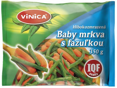 Obrázek Baby mrkev s fazolkou celou Vinica 350 g