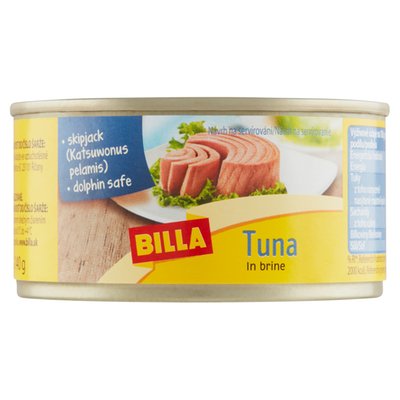 Obrázek BILLA Kousky tuňáka ve slaném nálevu 185g