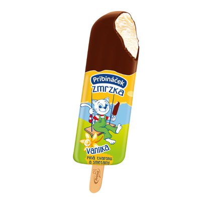 Obrázek Pribináček zmrzka vanilkový 50 g