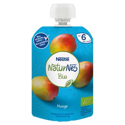 Obrázek X NESTLE NATURNES BIO MANGO 6+ 90G