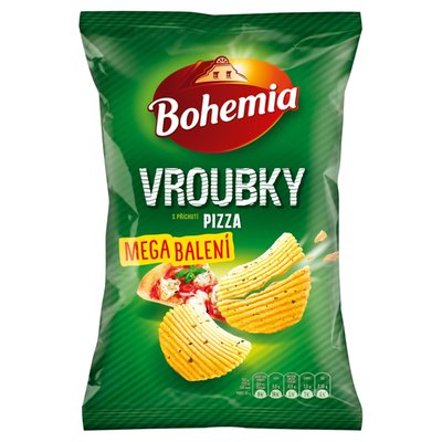 Obrázek Bohemia Vroubky s příchutí pizza 210g