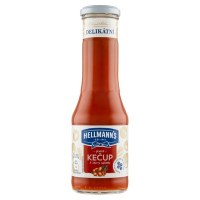 Obrázek X HELLMANNS KECUP S CHERRY RAJCATY 320 G