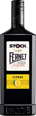 Obrázek Fernet Stock Citrus 27% 0,7 l