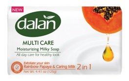 Obrázek Dalan tuhé mýdlo Rainbow Papaya 90 g