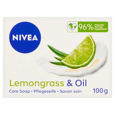 Obrázek Nivea Lemongrass & Oil pečující krémové mýdlo 100g