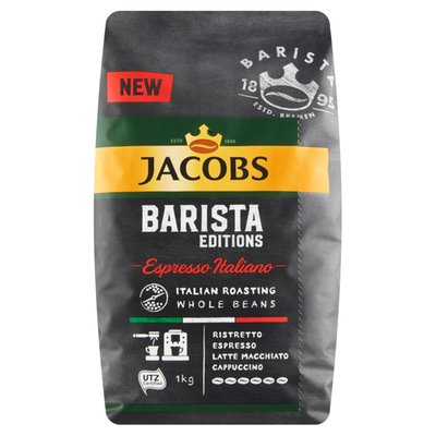 Obrázek JACOBS BARISTA ESPRESSO ITALIANO zrnková káva 1000g