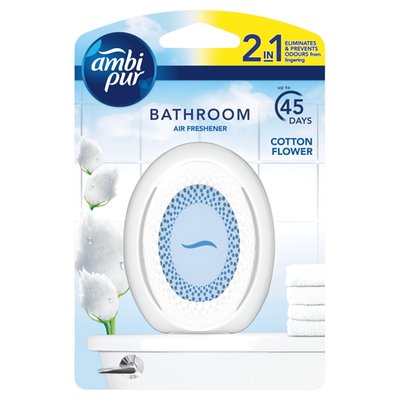 Obrázek Ambi Pur Bathroom Cotton Fresh Osvěžovač Vzduchu 1 X