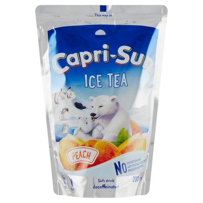 Obrázek CAPRI SUN ICE TEA PEACH  0.2L