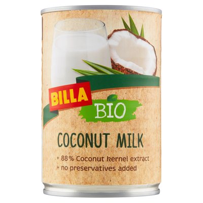 Obrázek BILLA BIO Coconut drink, Kokosový nápoj 400ml