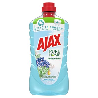 Obrázek Ajax Pure Home Eldelflower antibakteriální univerzální čistící prostředek 1000ml