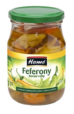 Obrázek Hamé Feferony beraní rohy 330g