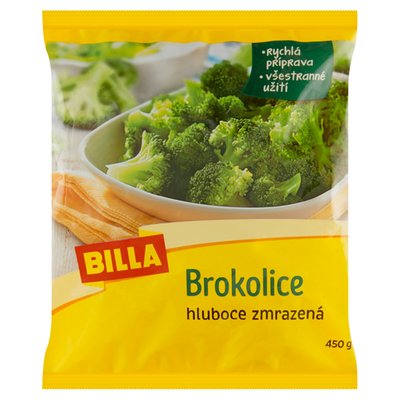 Obrázek BILLA Brokolice hluboce zmrazená 450g