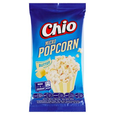 Obrázek Chio Micro Popcorn s máslovou příchutí 80g