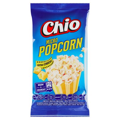 Obrázek Chio Micro Popcorn se sýrovou příchutí 80g