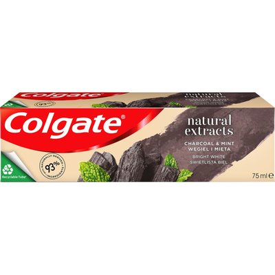 Obrázek Colgate Naturals Charcoal& Mint bělicí zubní pasta 75 ml