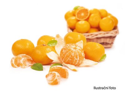Obrázek Mandarinka s lístkem 900 g