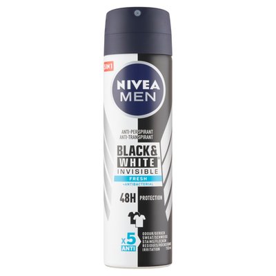 Obrázek Nivea Men Black & White Invisible Fresh antiperspirant 150ml