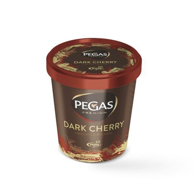 Obrázek Pegas Premium Dark Cherry Chocolate kelímek