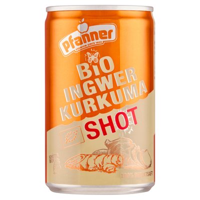 Obrázek Pfanner Bio pomerančovo-zázvorovo-citronovo-kurkumová šťáva 150ml