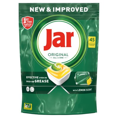 Obrázek JAR TABLETY DO MYCKY AIO LEMON 45 KS