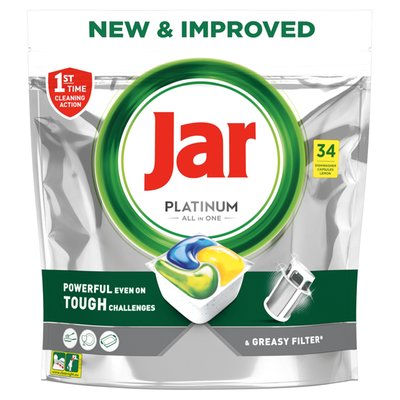Obrázek JAR TABLETY DO MYCKY PLATINUM LEMON 34KS