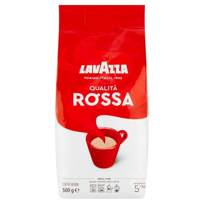 Obrázek Lavazza Qualità Rossa zrnková káva 500g