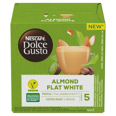 Obrázek NESCAFÉ® Dolce Gusto® Almond Flat White - kávové kapsle - 12 ks