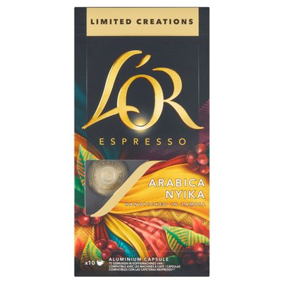Obrázek L'OR Espresso Arabica Nyika pražená mletá káva v kapslích 10 ks 52g