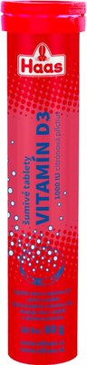 Obrázek HAAS šumivé tablety vitamín D3
