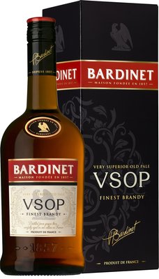Obrázek Bardinet French Brandy VSOP, dárkové balení 0,7l