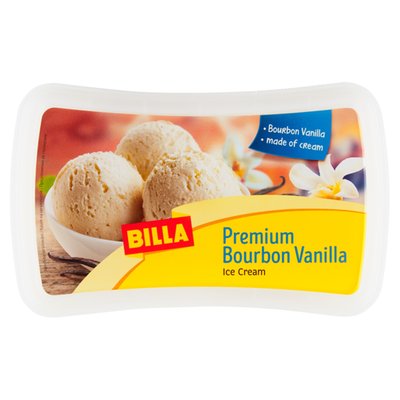 Obrázek BILLA Mražený krém smetanový s vanilkovou příchutí 1000ml