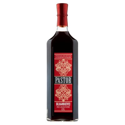 Obrázek Pastor červené likérové víno 0,75l