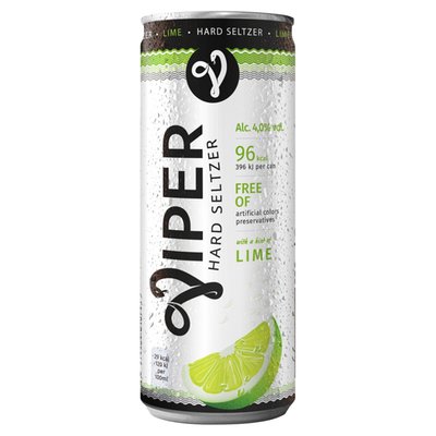 Obrázek VIPER LIME PLECH 0,33L