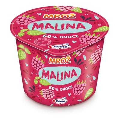 Obrázek Mrož malinová dřeň 90 ml