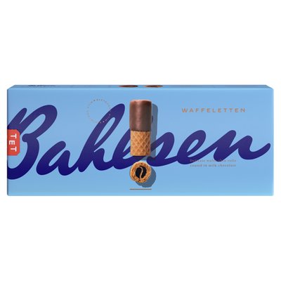 Obrázek Bahlsen Oplatkové trubičky polomáčené v mléčné čokoládě 100g