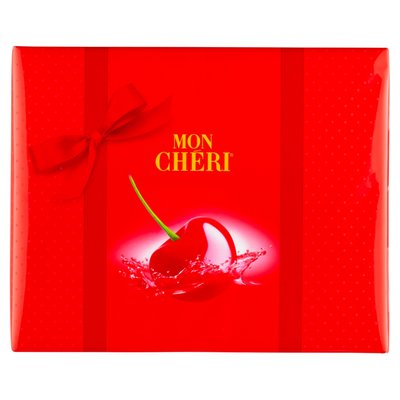 Obrázek Mon Chéri Čokoládové bonbony formované s likérem a celou třešní uvnitř 262,5g