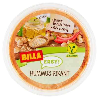 Obrázek BILLA EASY Hummus pikant 160g