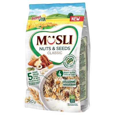 Obrázek Musli sypané ořechy, sem. 750g