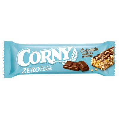 Obrázek Corny Zero Mléčná čokoláda 20g