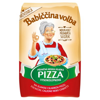 Obrázek Babiččina Volba Pšeničná mouka hladká pizza vysokolepková 1kg