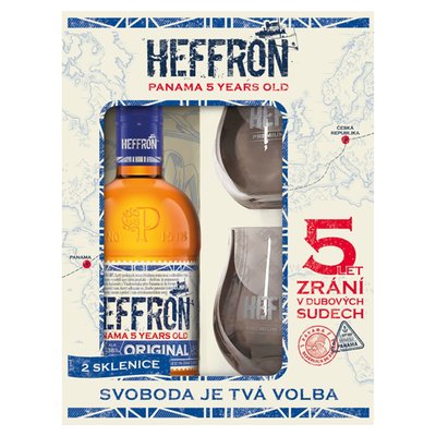 Obrázek Heffron Original 38% dárkové balení 0,5l