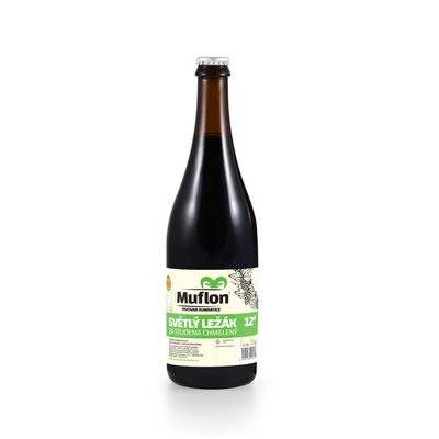 Obrázek Muflon 12° Světlý ležák 0,75l sklo