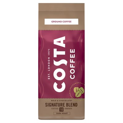 Obrázek Costa Coffee Signature Blend Dark Roast pražená mletá káva 200g