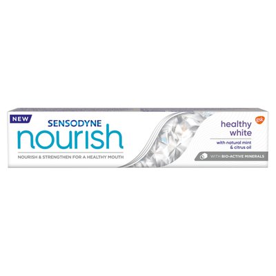 Obrázek Sensodyne Nourish Healthy White zubní pasta s fluoridem 75ml