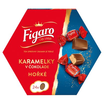 Obrázek Figaro Karamelky v čokoládě mléčné 238g
