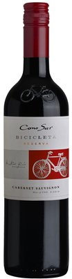 Obrázek Cono Sur Bicicleta Cabernet Sauvignon Reserva červené víno suché 0,75l