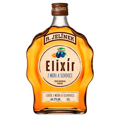 Obrázek X - R.JELINEK ELIXIR MED,SLIVOVICE BUDIK